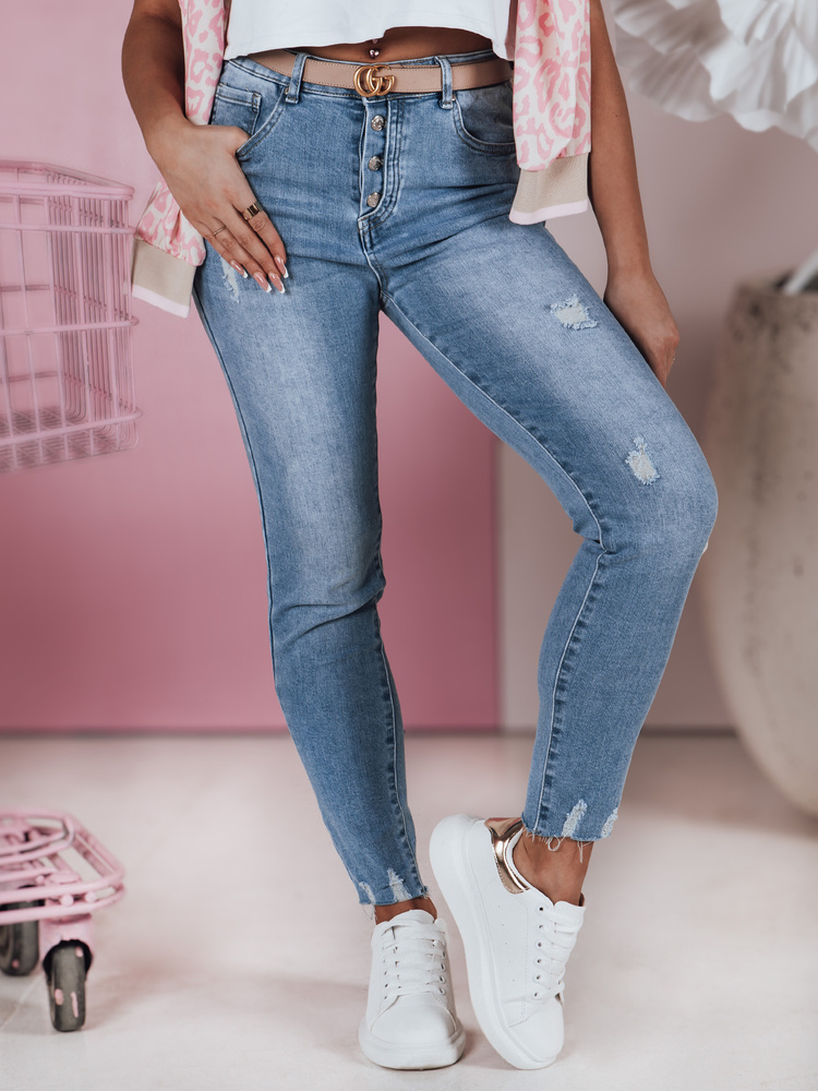 Spodnie damskie jeansowe skinny DITAN Dstreet