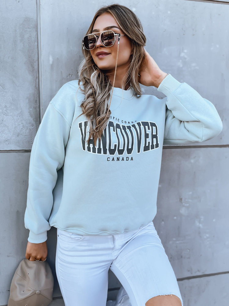Dámská oversize mikina VANCOUVER Barva mintová DSTREET