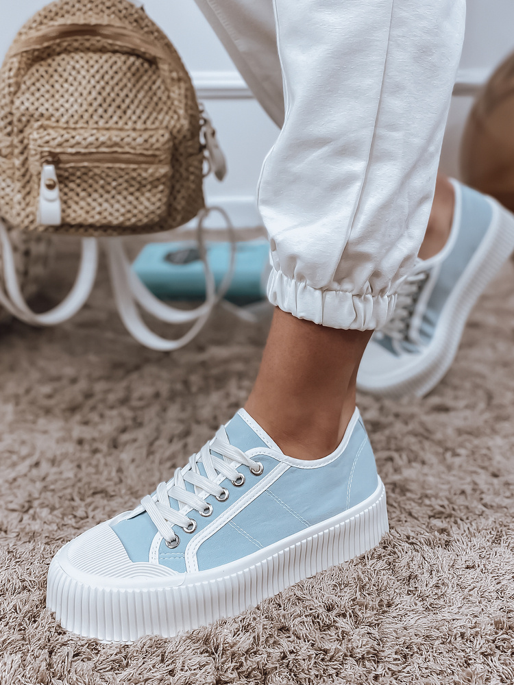 Teniși de damă ELIDA albaștri