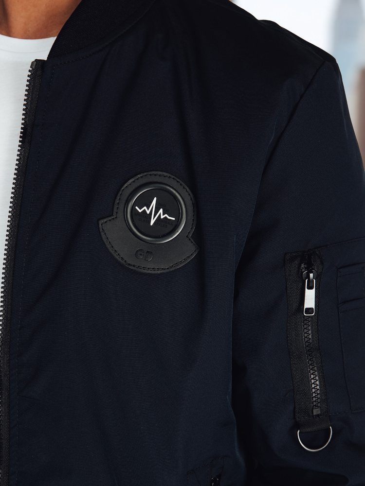 Jachetă bomber de tranziție pentru bărbați, albastră