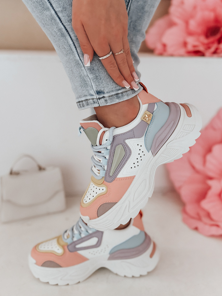 Sneakersy damskie na platformie CELESTIC mix Dstreet