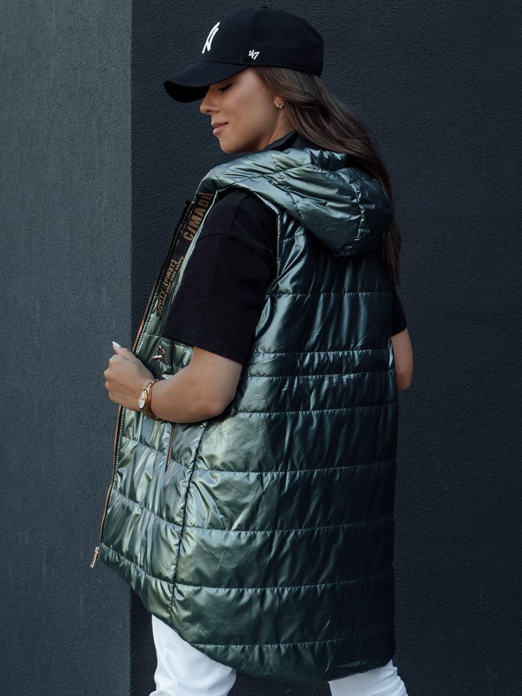 Vestă matlasată pentru femei PIXIECODE