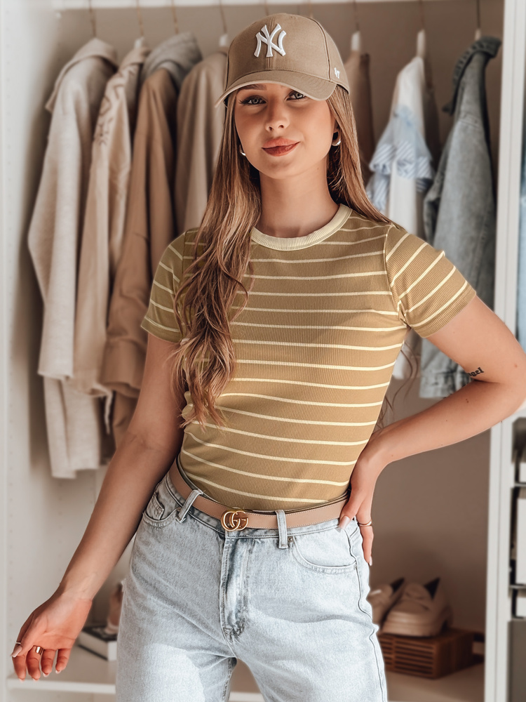 Дамска раирана тениска LINESS