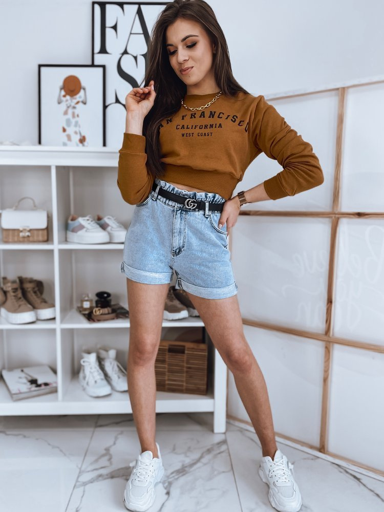 Bluza damska SAN FRANCISCO ruda Dstreet