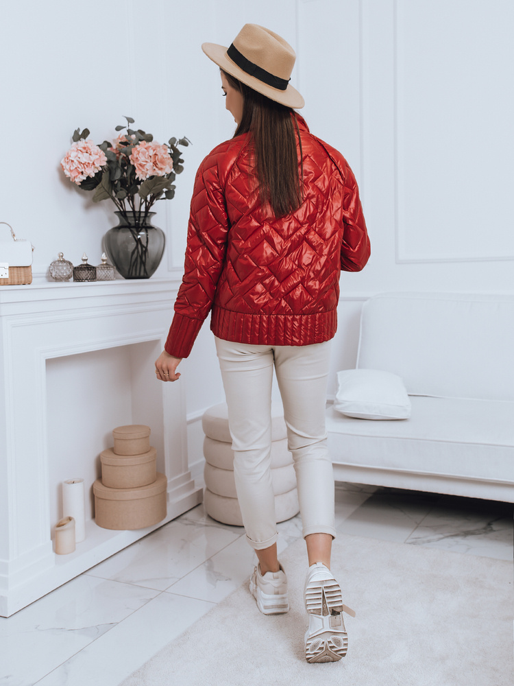 Kurtka damska ELBRA czerwona Dstreet