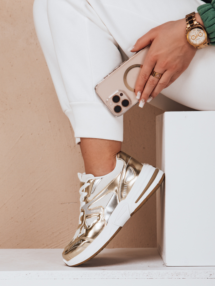 Teniși aurii pentru femei ROYALFIT