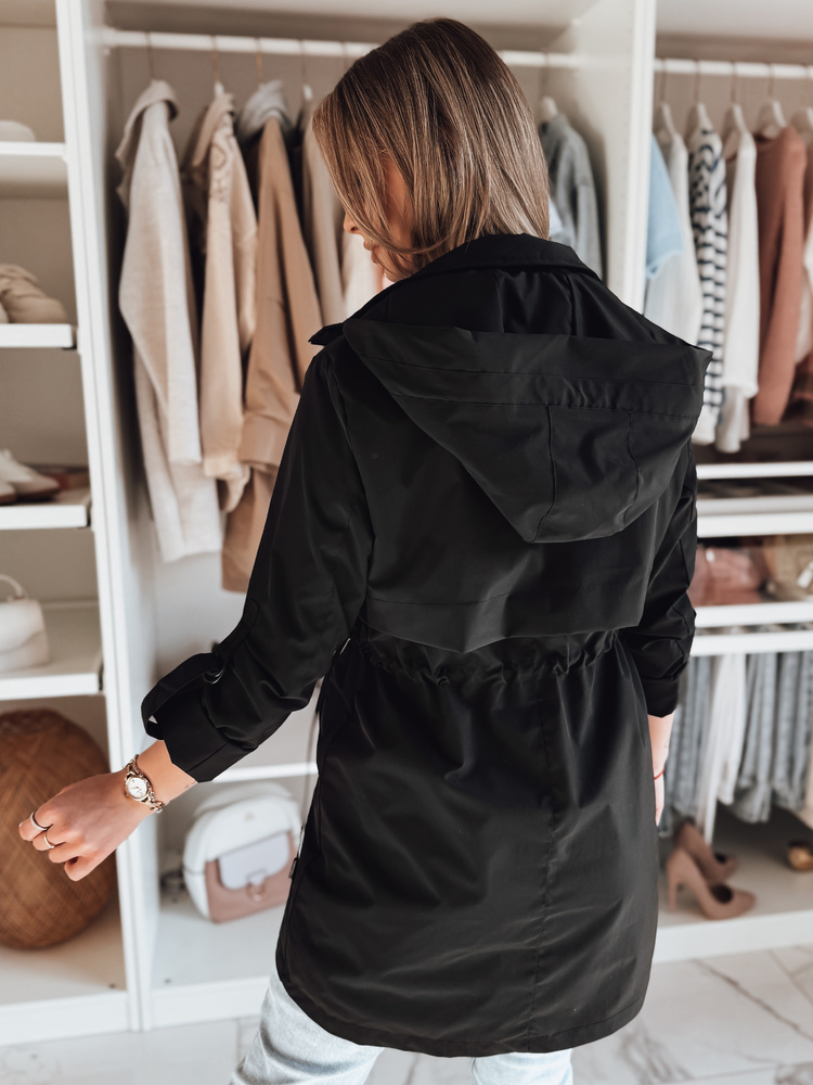 Parka de tranziție pentru femei STYLINA neagră