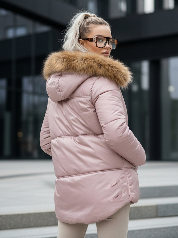 Dámska zimná bunda SPARKLE ružová