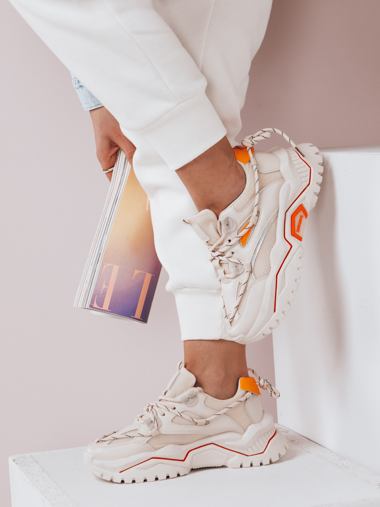 Teniși de damă ORIS bej