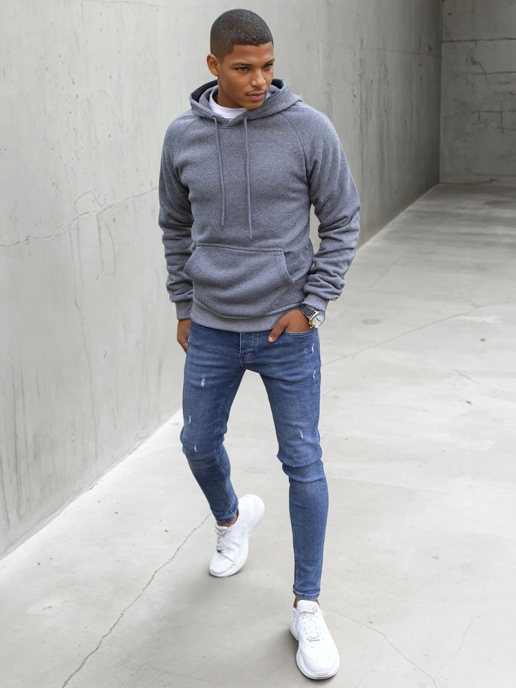 Bluza męska ciemnoszara Dstreet