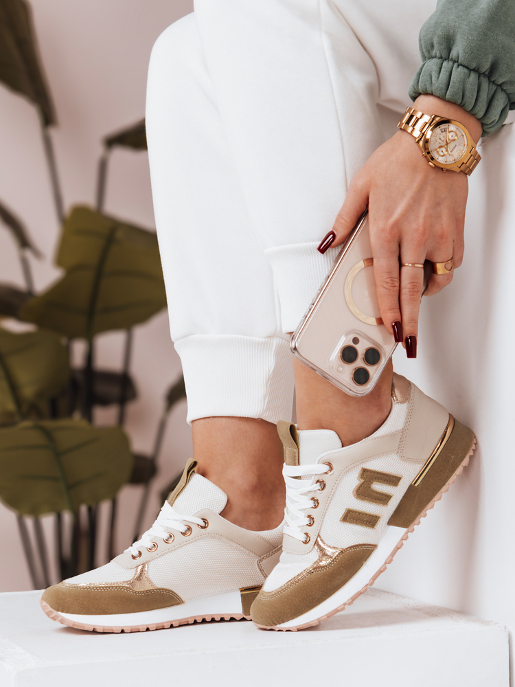 Teniși de damă LENSI kaki