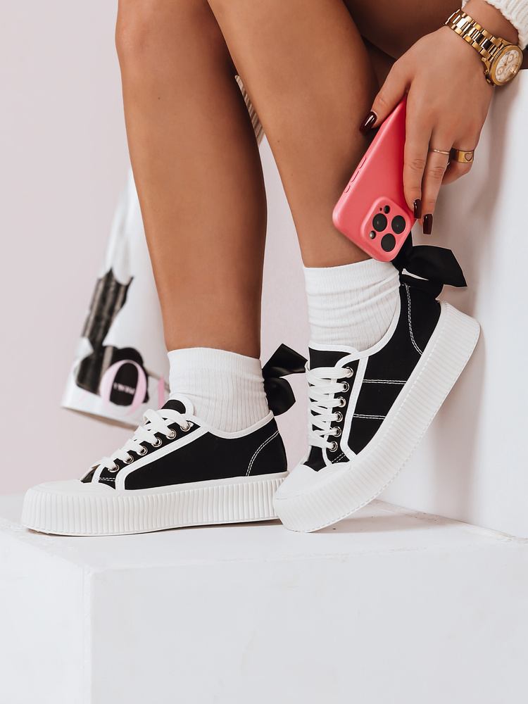 Teniși de damă ELIDA negri