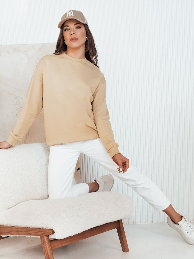 Bluza damska SWAN beżowa Dstreet