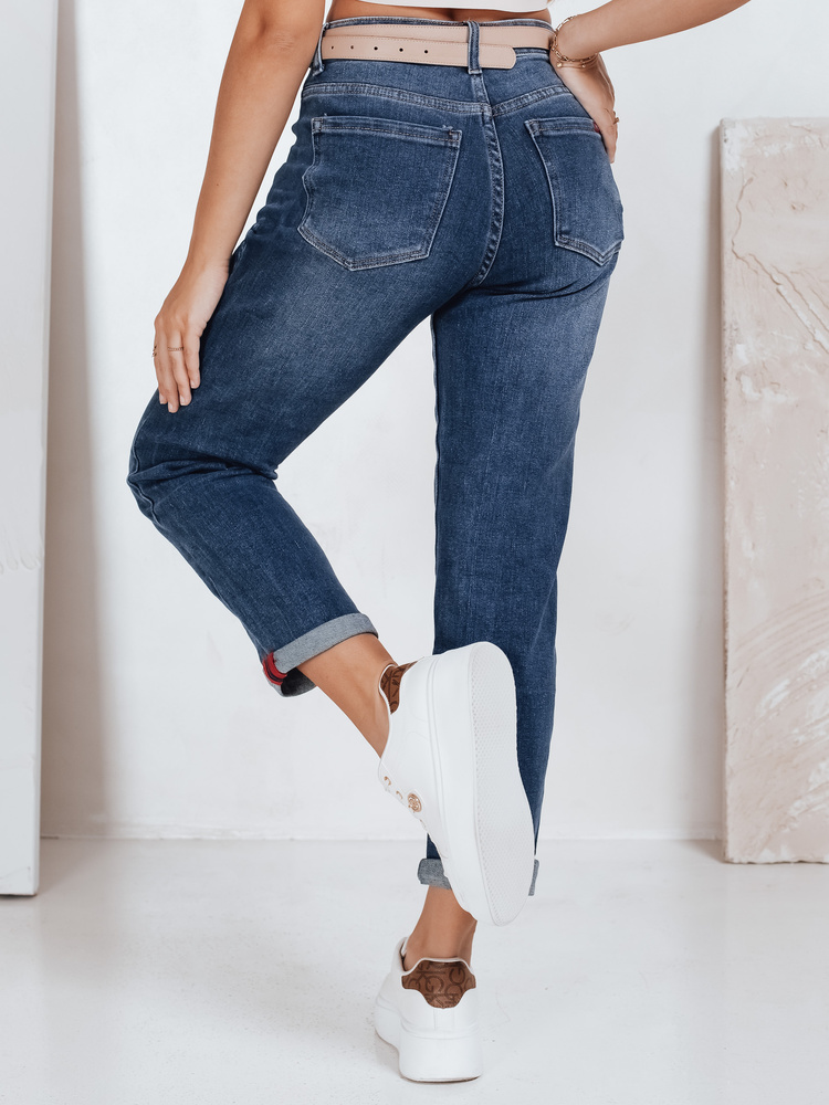 Blugi de damă Dstreet, croială mom fit