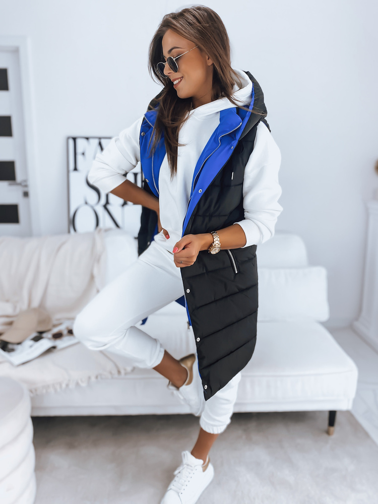 Kamizelka damska CHESTER czarna Dstreet