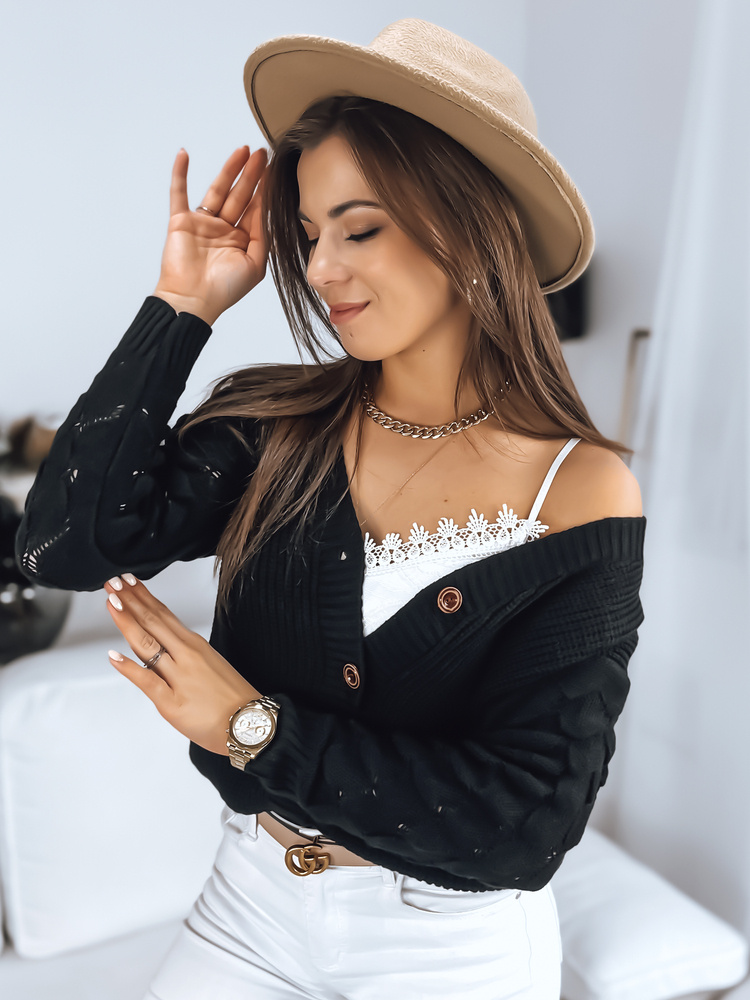 Sweter damski SINSA czarny Dstreet