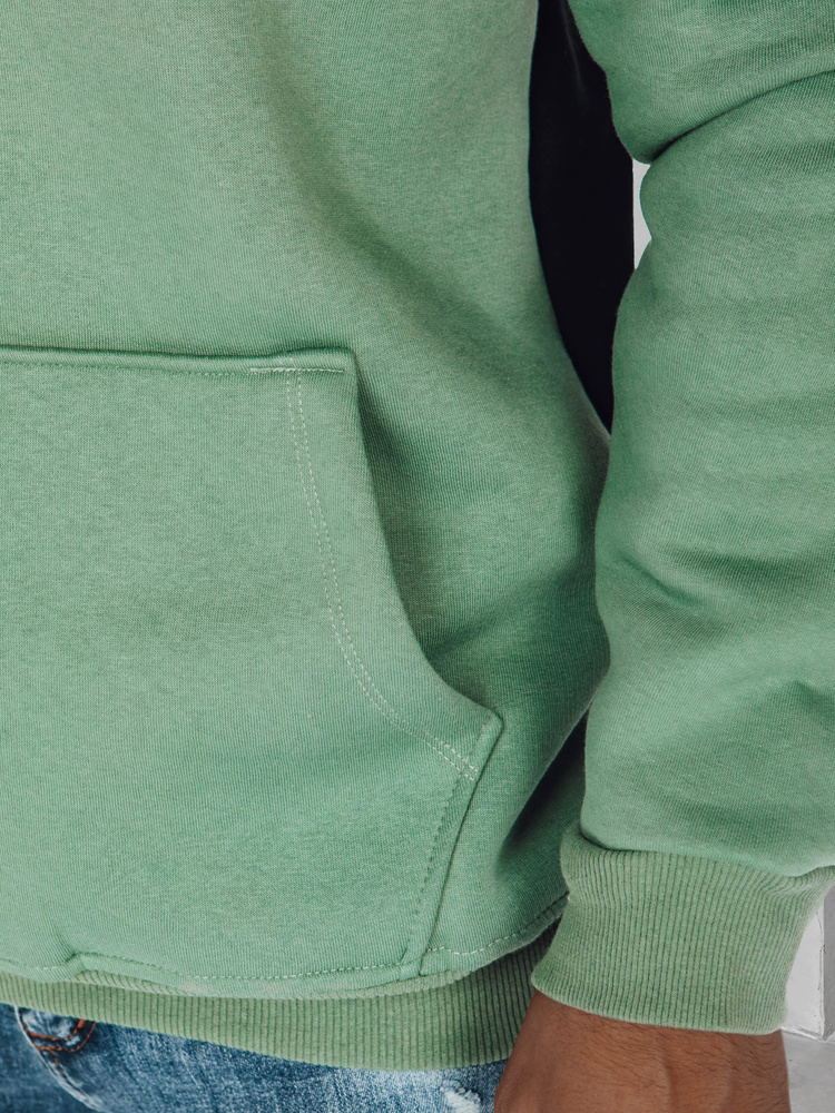 Bluza męska basic z kapturem czarna Dstreet