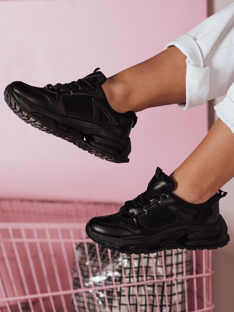 Teniși sport pentru femei TURNOFF negri