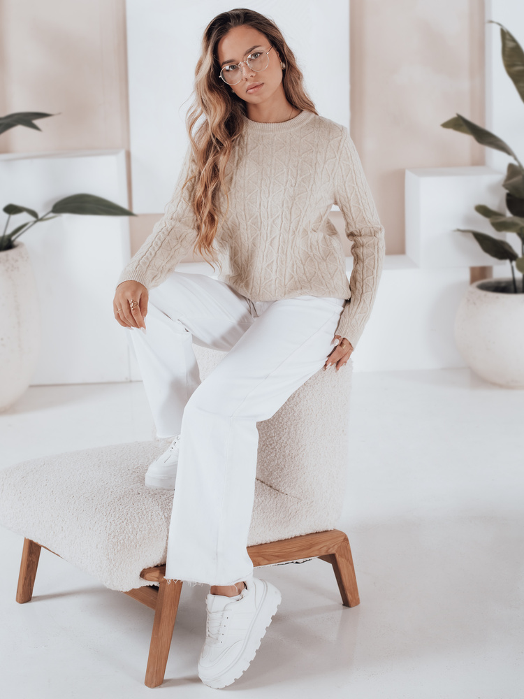 Pulover de damă BRAVINA bej