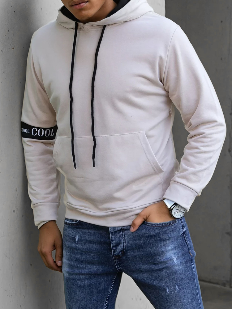 Bluza męska kamelowa Dstreet