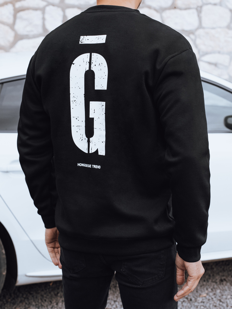 Черен суитшърт с принт G