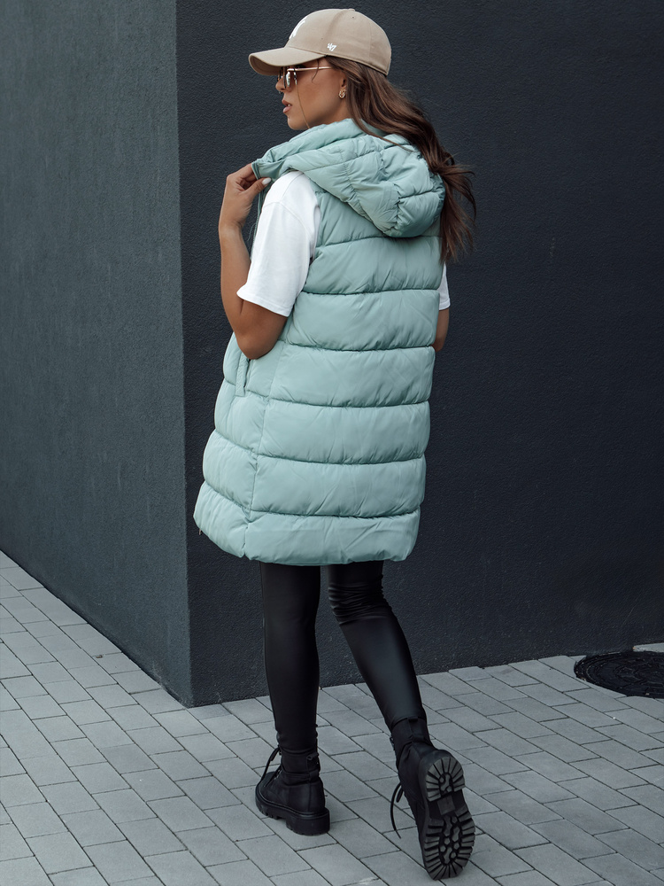 Vestă matlasată pentru femei BRITA verde