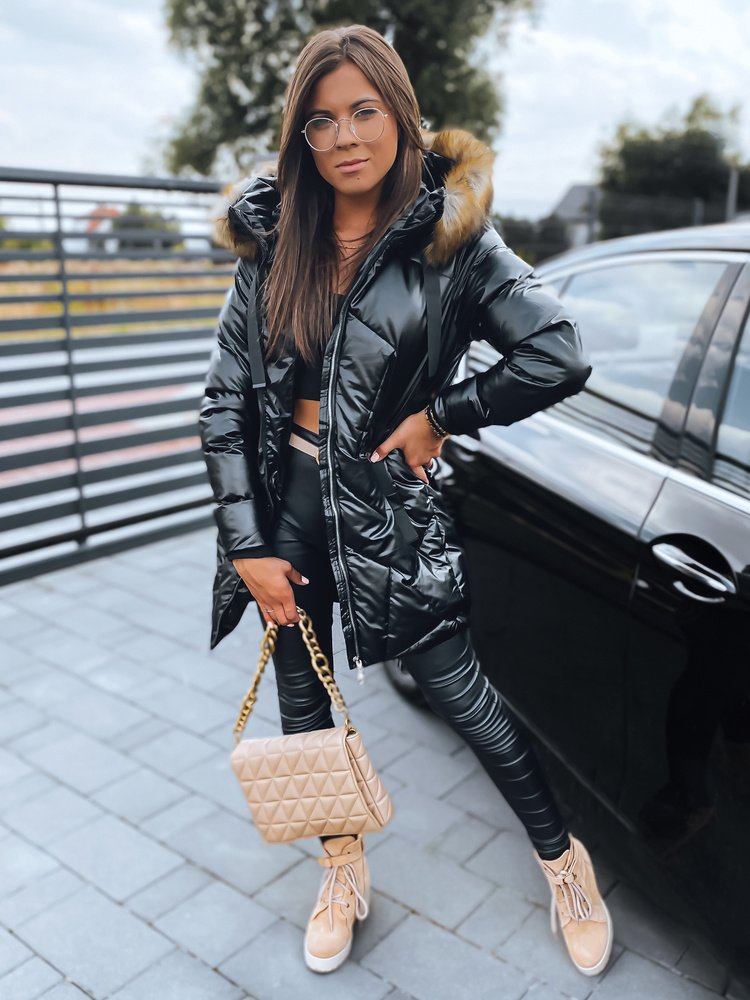 Płaszcz/kurtka damska ROYAL czarna Dstreet