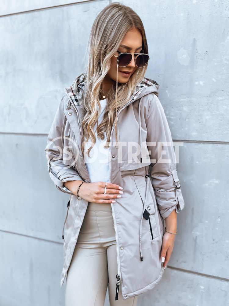 Dámská bunda parka STARK STYLE Barva šedá DSTREET