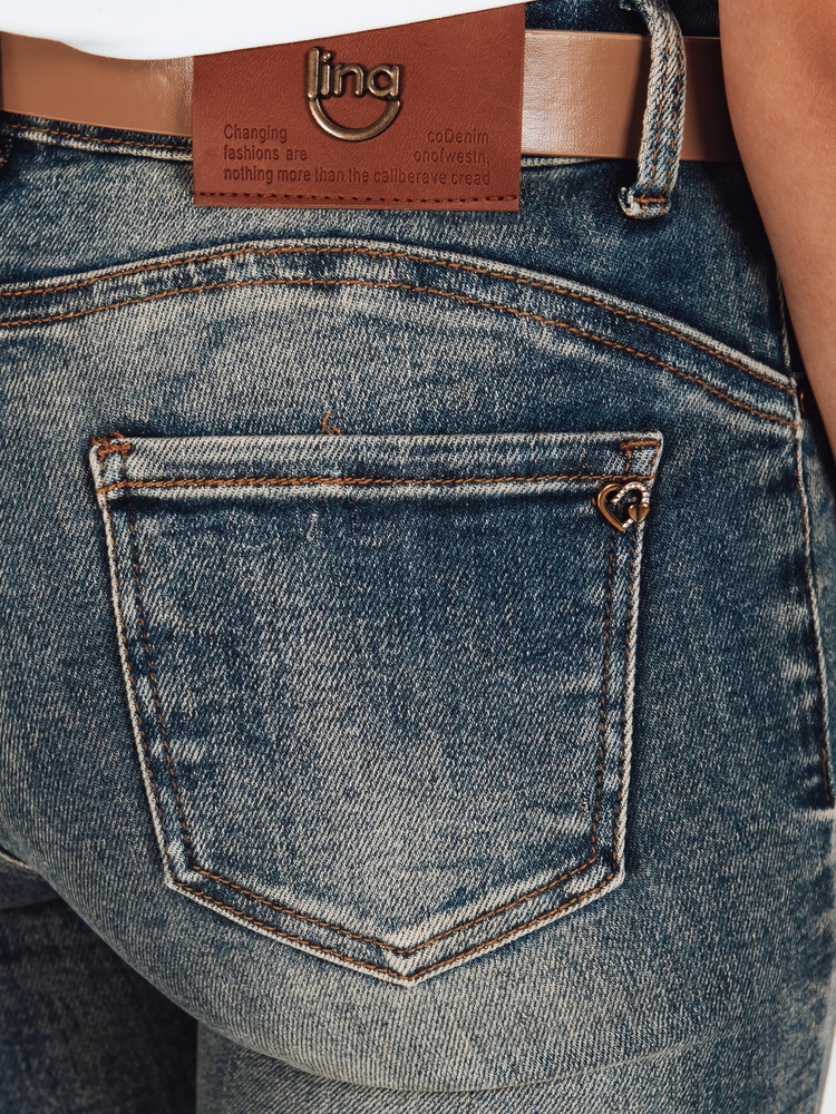 Blugi skinny push-up pentru femei