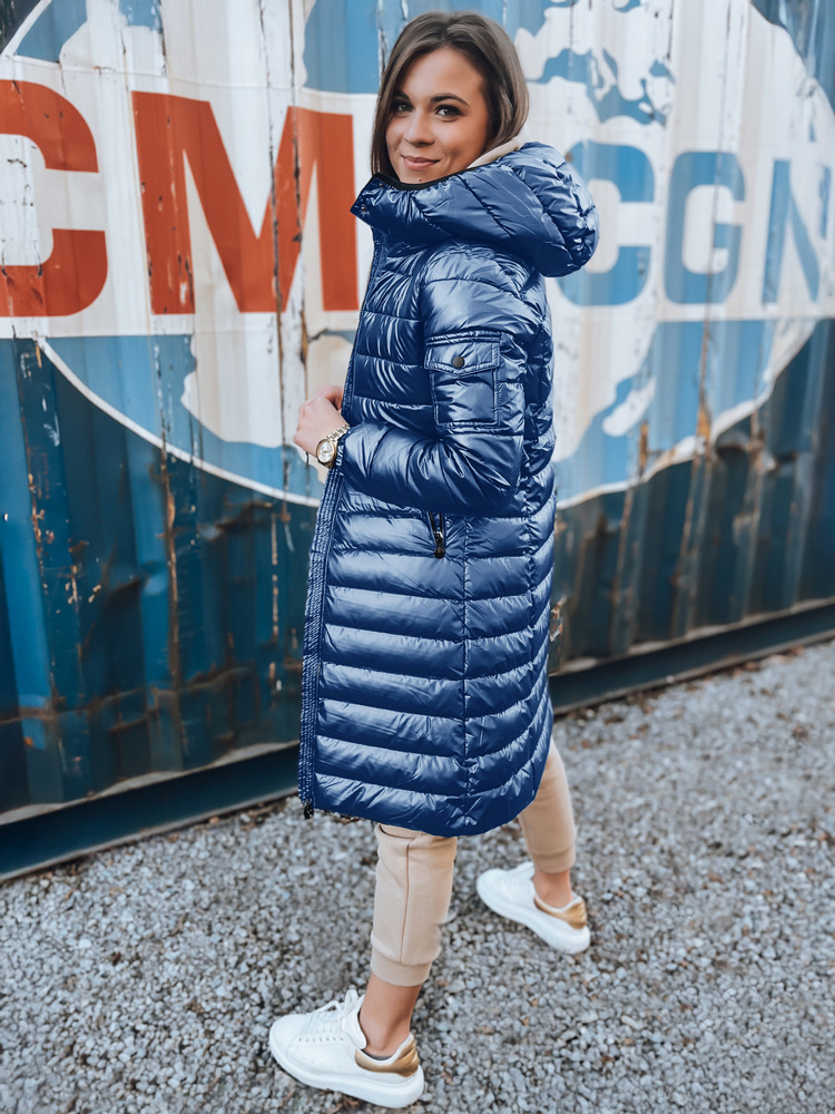 Palton matlasat lung pentru femei LESSI