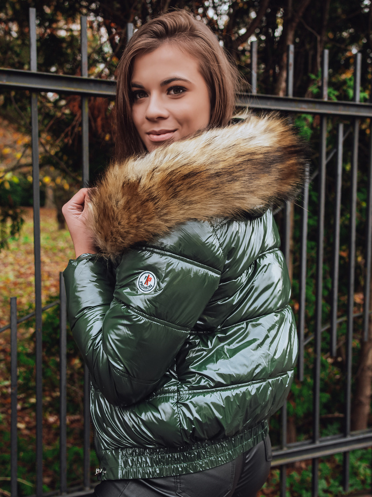 Kurtka damska FELLISA zielona Dstreet