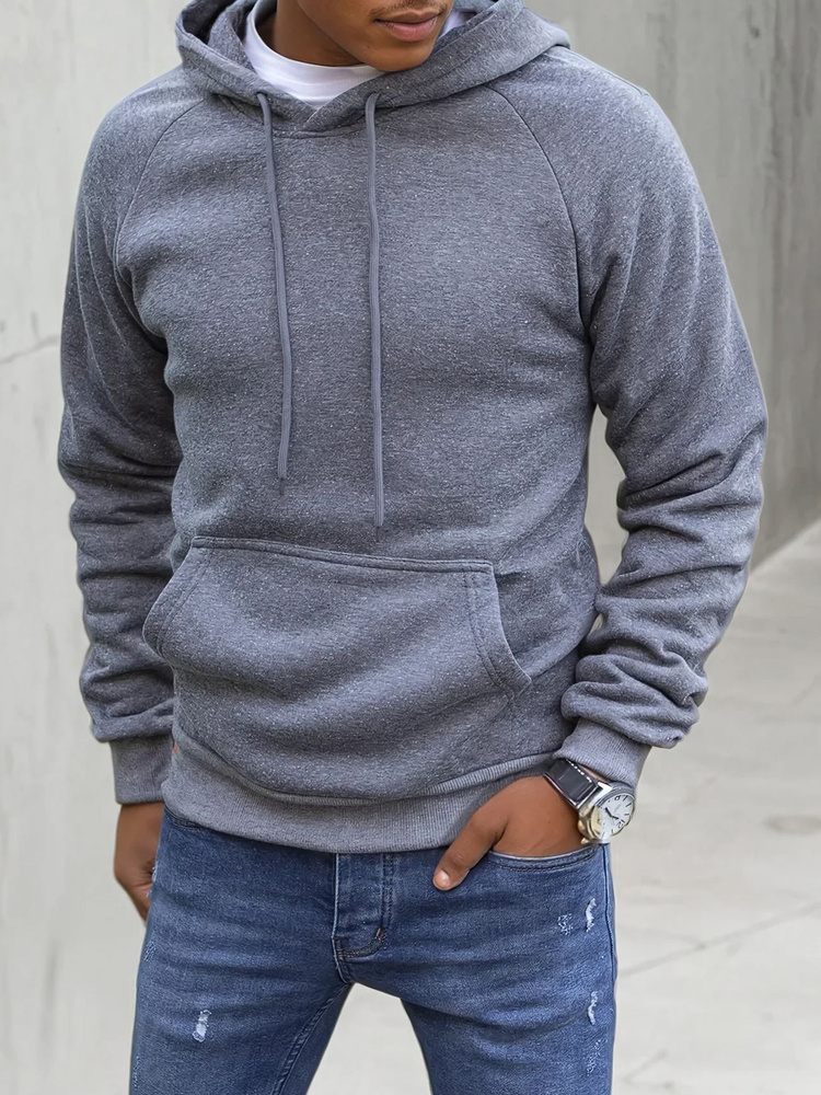 Bluza męska ciemnoszara Dstreet