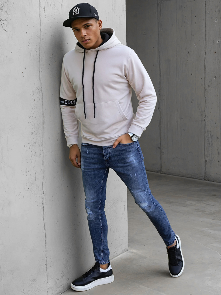 Bluza męska kamelowa Dstreet