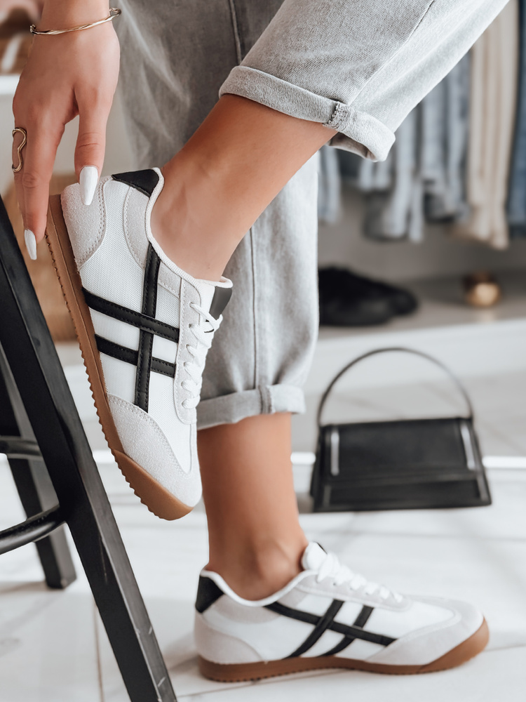 Teniși sport pentru femei RUNLUX albi