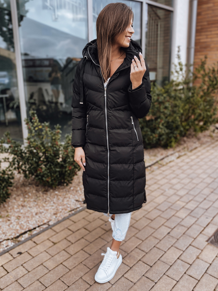 Płaszcz/kurtka damska MENSI czarna Dstreet