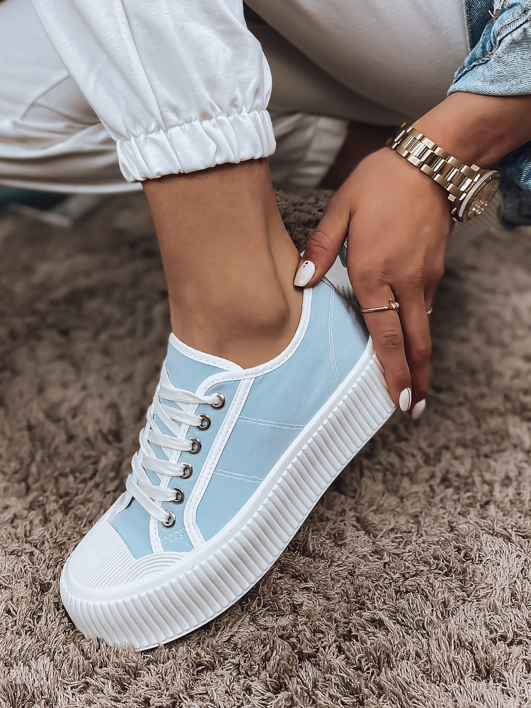 Teniși de damă ELIDA albaștri