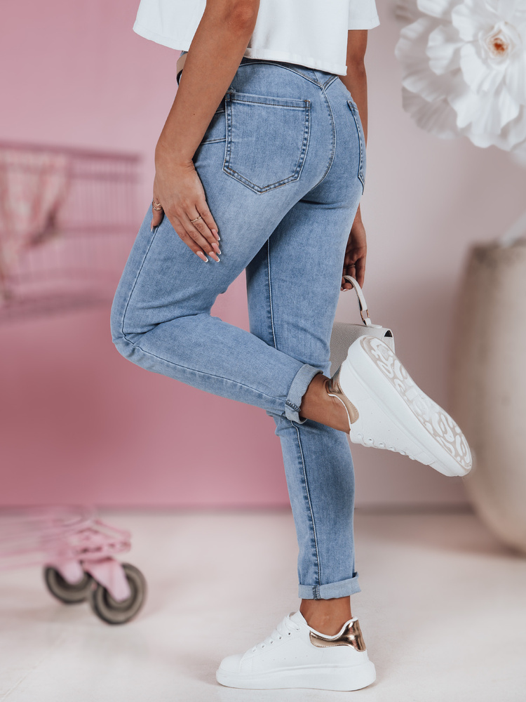 Spodnie damskie jeansowe slim fit MYJINN Dstreet