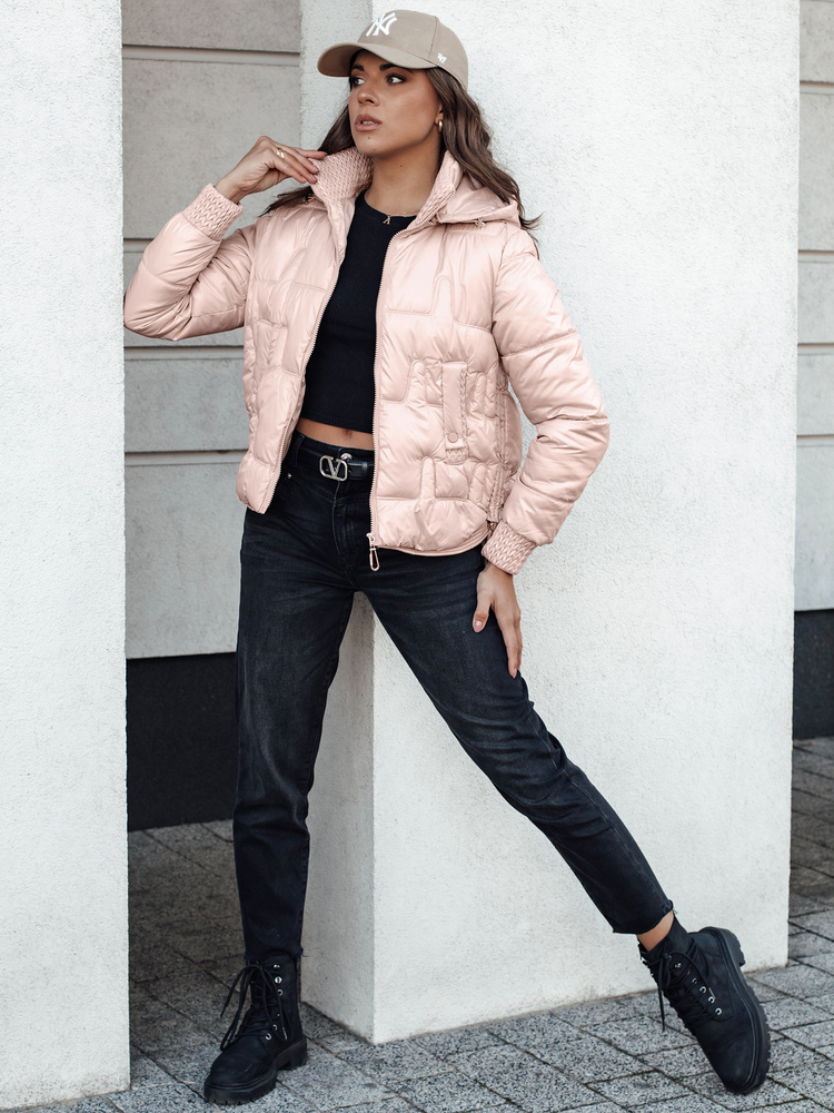 Jachetă matlasată pentru femei FASHWARM cu glugă