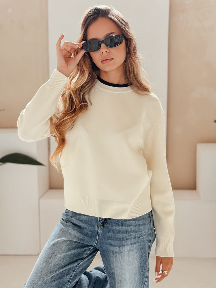 Pulover de damă DARMILA ecru