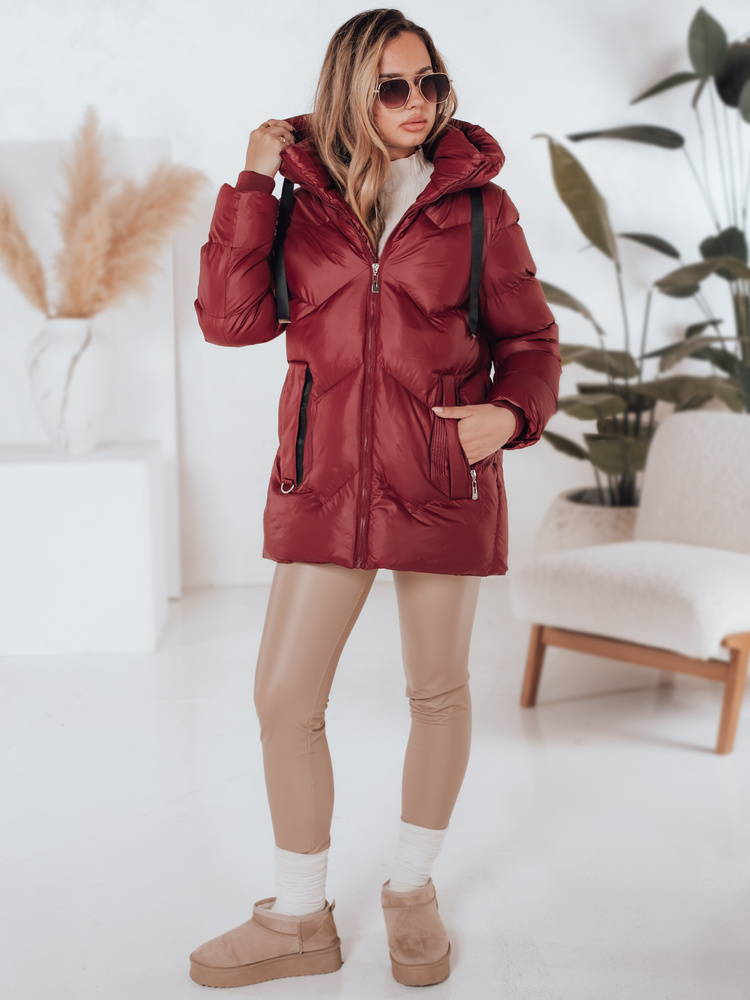 Geacă de iarnă pentru femei SALVONA roșie