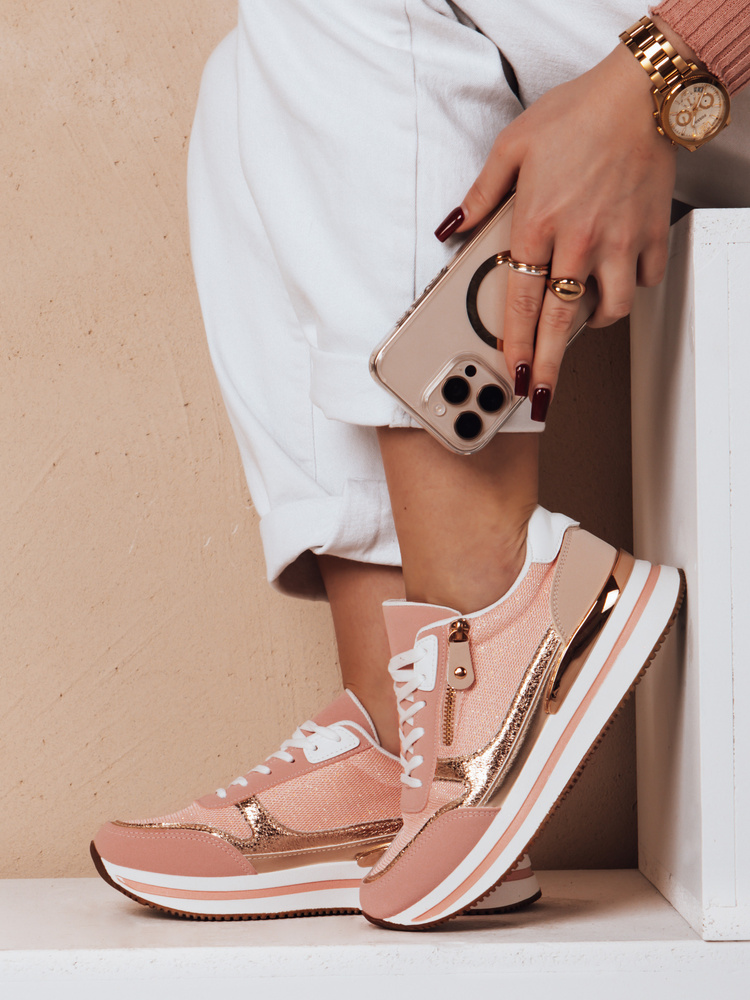 Teniși roz pentru femei LAVIMODA