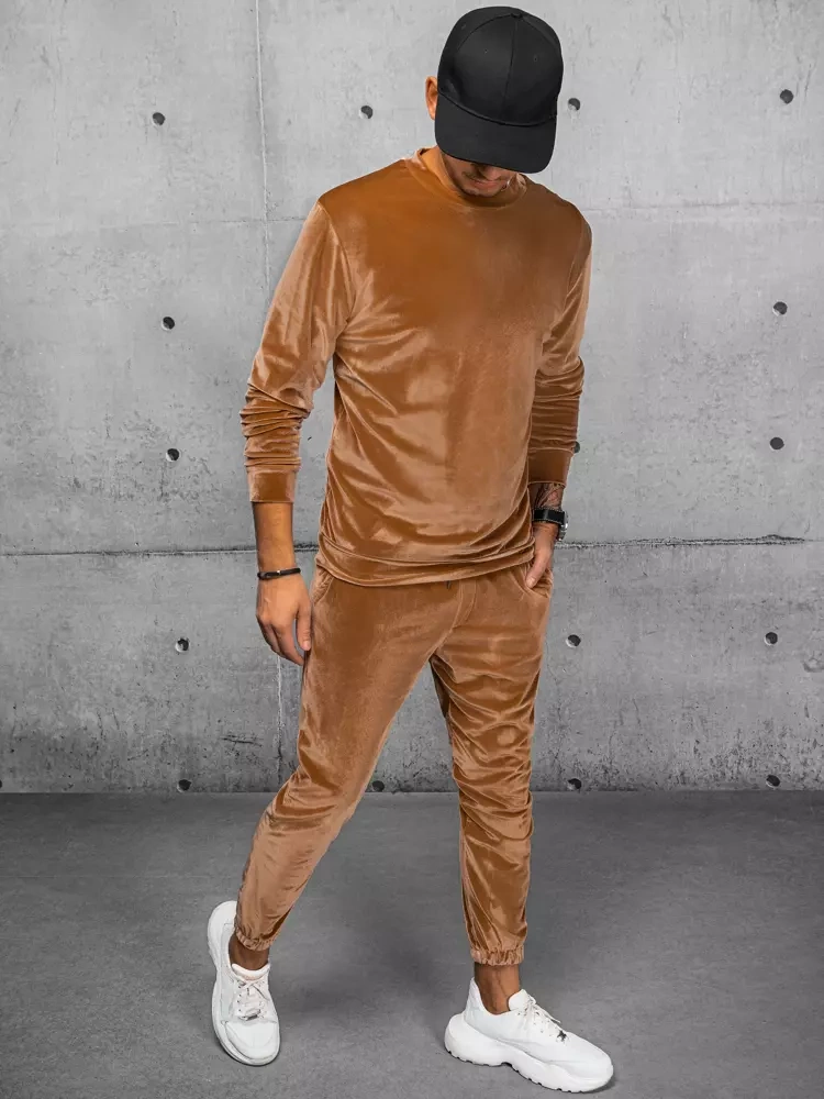 Bluza męska kamelowa Dstreet