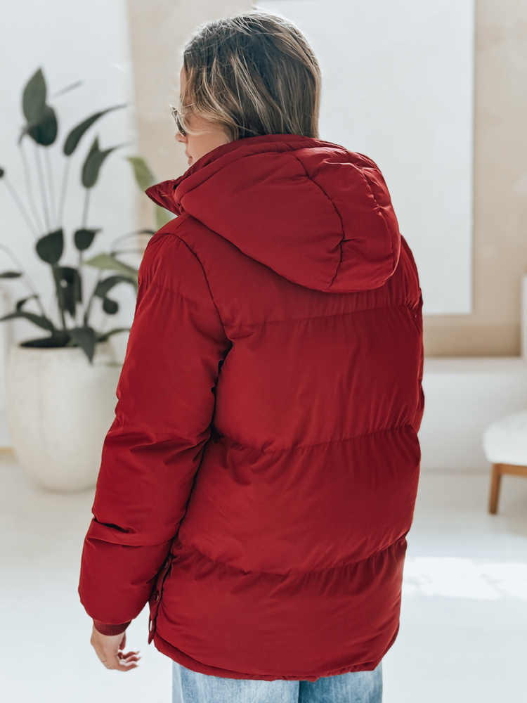 Geacă de iarnă pentru femei MISSFROST vișinie