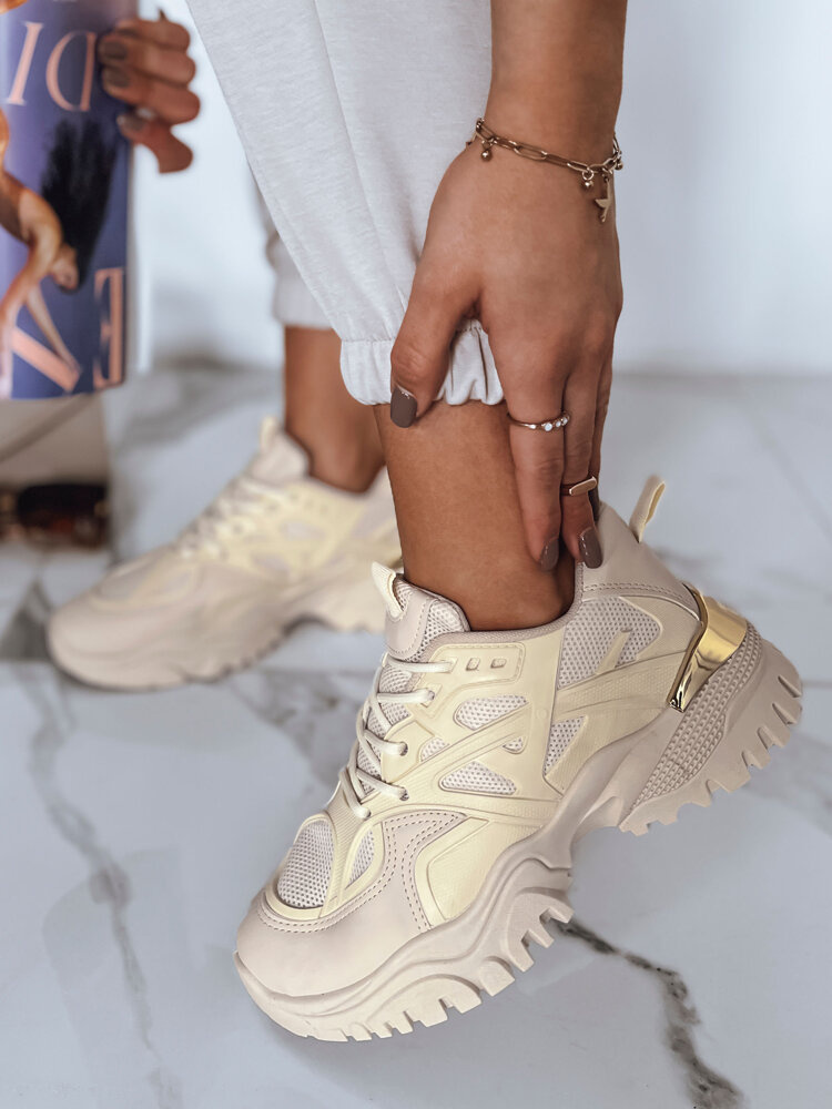 Teniși bej pentru femei CILLE