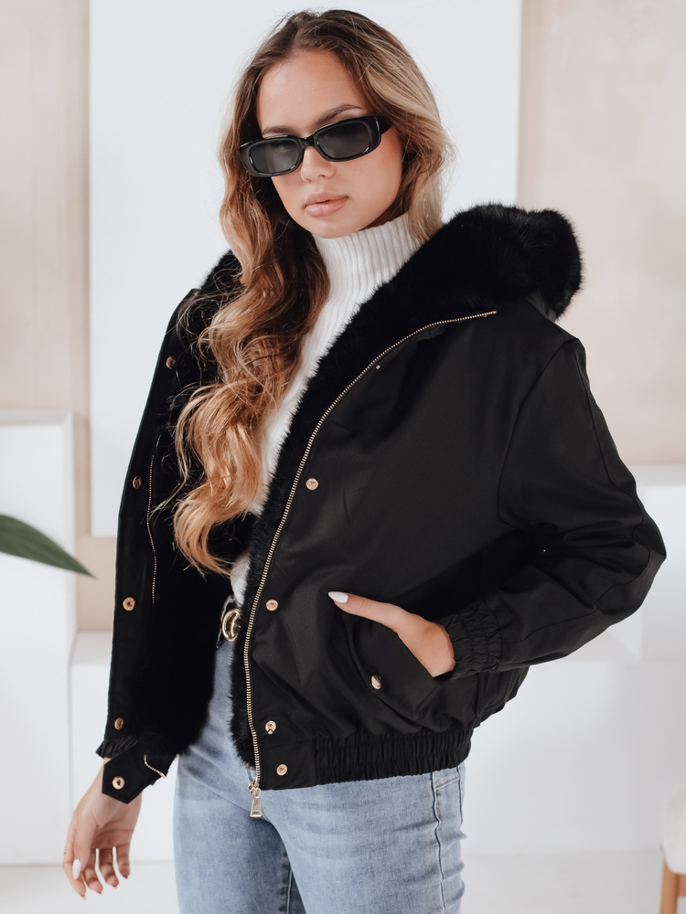 Geacă de iarnă pentru femei VESSADA cu blană