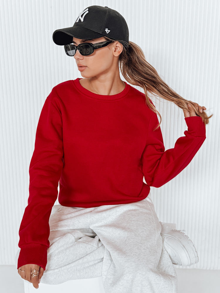 DStreet Bluza damska FASHION II czerwona