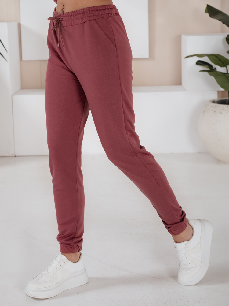 Komplet damski dresowy MIGEL bordowy Dstreet