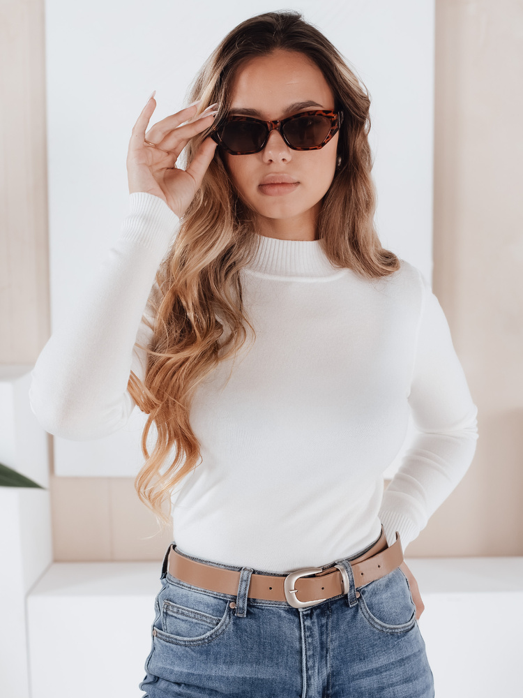 Dámsky sveter TARLENA biely