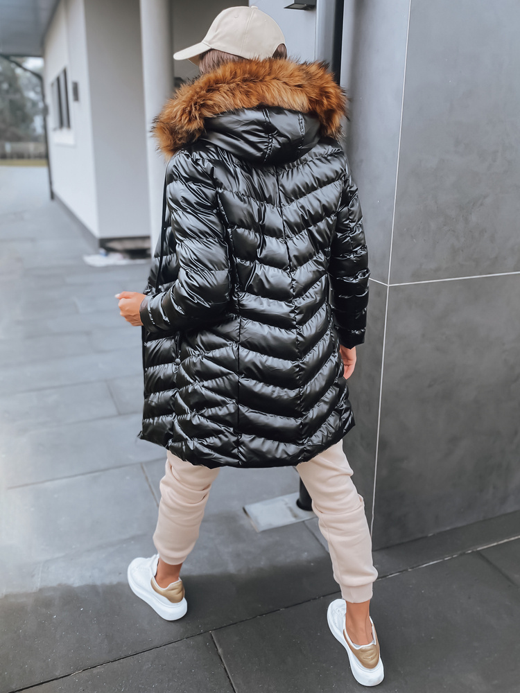 Płaszcz/kurtka damska JASMIN czarna Dstreet