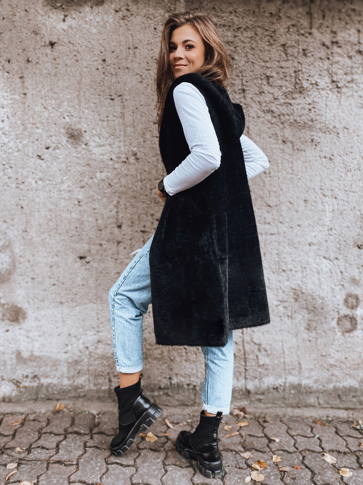 Kamizelka damska ARTEMI czarna Dstreet